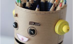 Pot A Crayon Génial Créer Un Robot Pot à Crayon Recyclé Idée Créativeidée