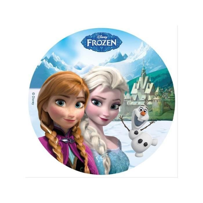 Reine Des Neiges Anna Inspiration Disque Azyme La Reine Des Neiges Elsa Anna Et Olaf Disney
