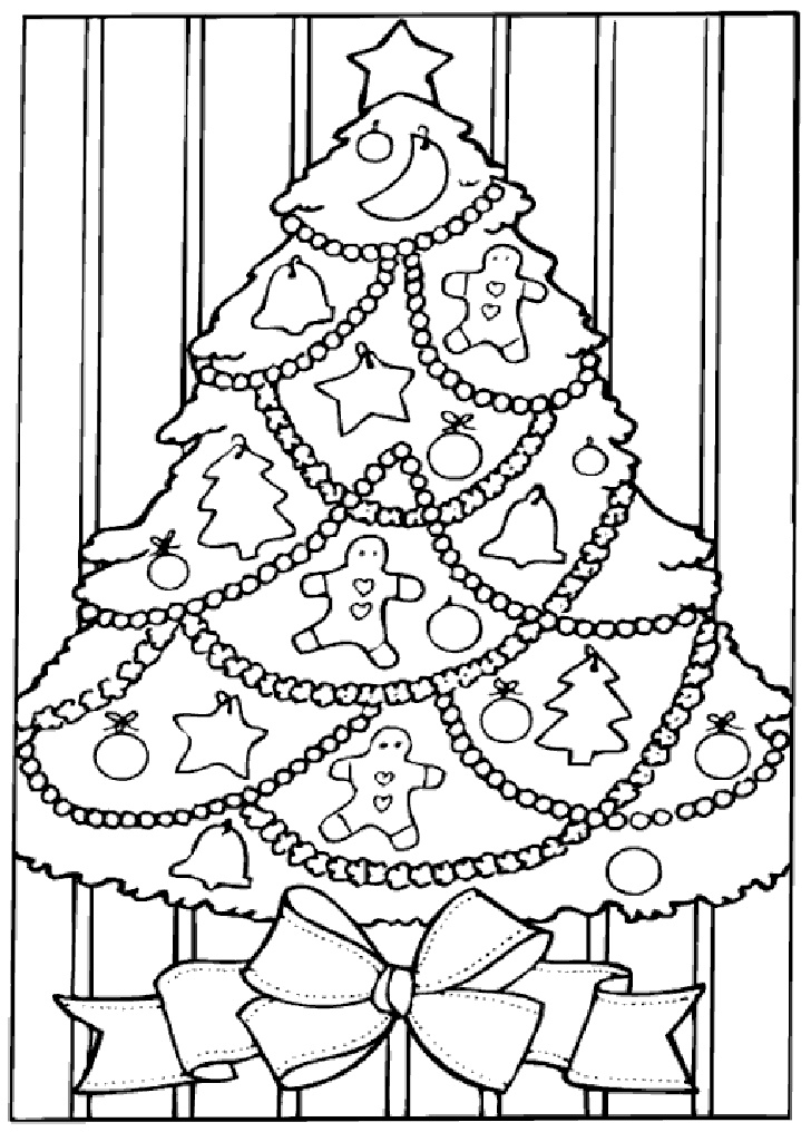 Sapin De Noel Dessin Inspiration Coloring Pages Christmas Trees Coloring Home