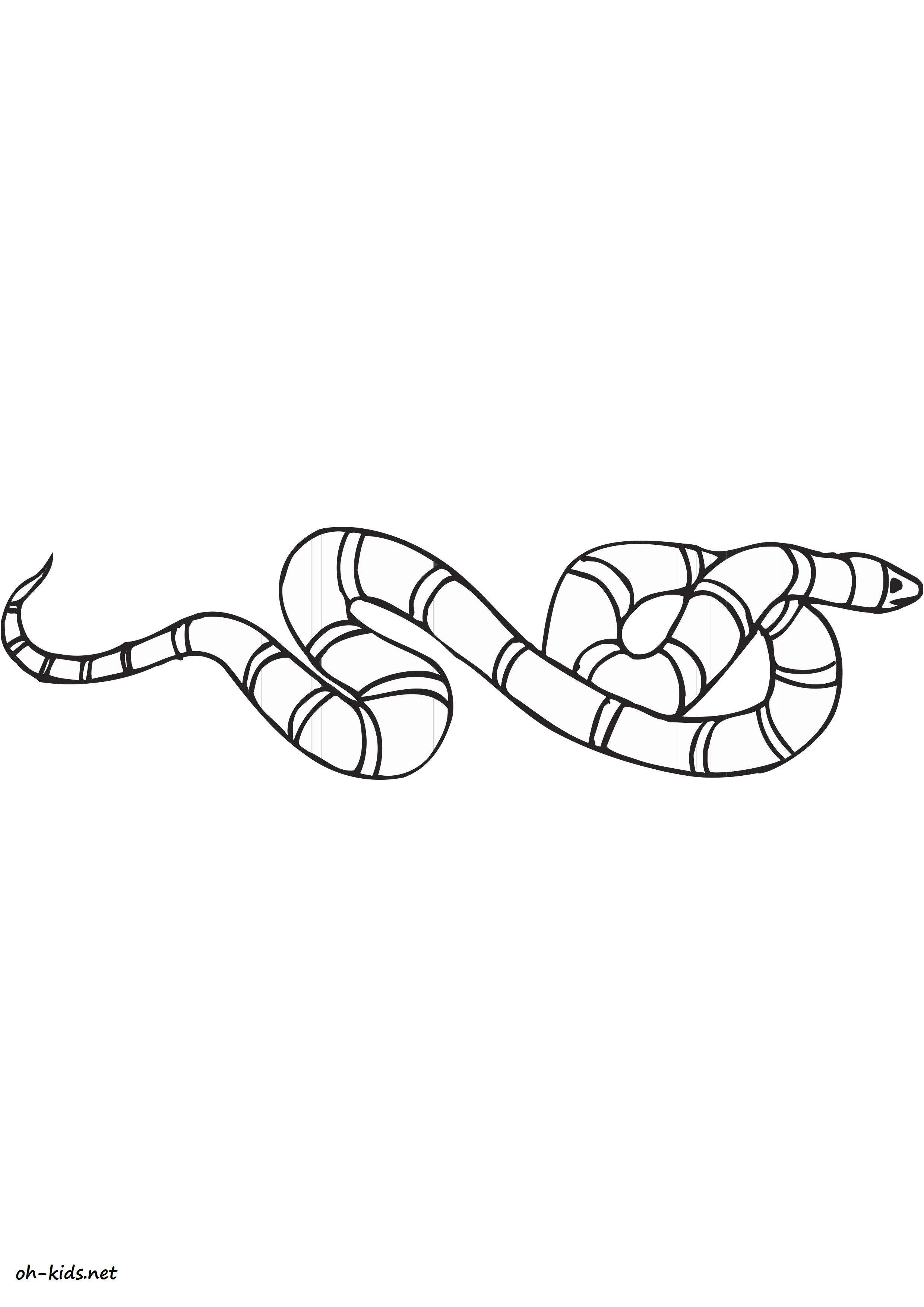 Serpent Coloriage Inspiration Dessin 1084 Coloriage Serpent Imprimer Oh Kids