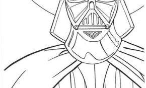 Star Wars Coloriage Élégant Darth Vader Coloring Page