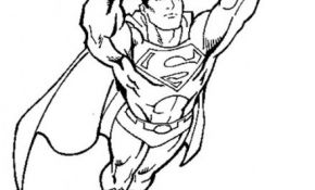 Superman Coloriage Nouveau Coloriage Superman Justice League La Ligue Des Justiciers