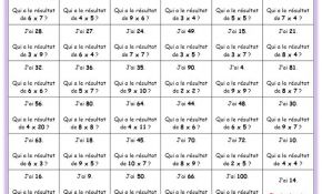 Table De Multiplication Jeux Nouveau Jeu "qui A " Tables De Multiplication Ekladata