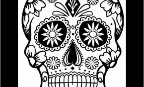 Tete De Mort Mexicaine Coloriage Génial Coloriage Anti Stress Tete De Mort