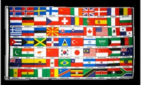 Tous Les Drapeaux Du Monde Nouveau Drapeau Des Pays • Voyages Cartes