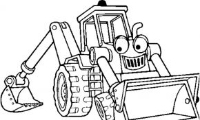 Tracteur Coloriage Inspiration Coloriage Chantier Et Construction
