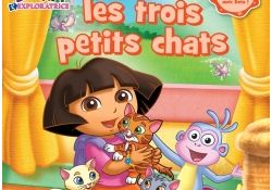Trois Petit Chats Nice Dora The Explorer Kittens In Mittens French Edition