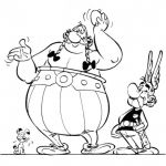 Asterix Coloriage Frais Coloriage Obélix Astérix Dessin Gratuit à Imprimer
