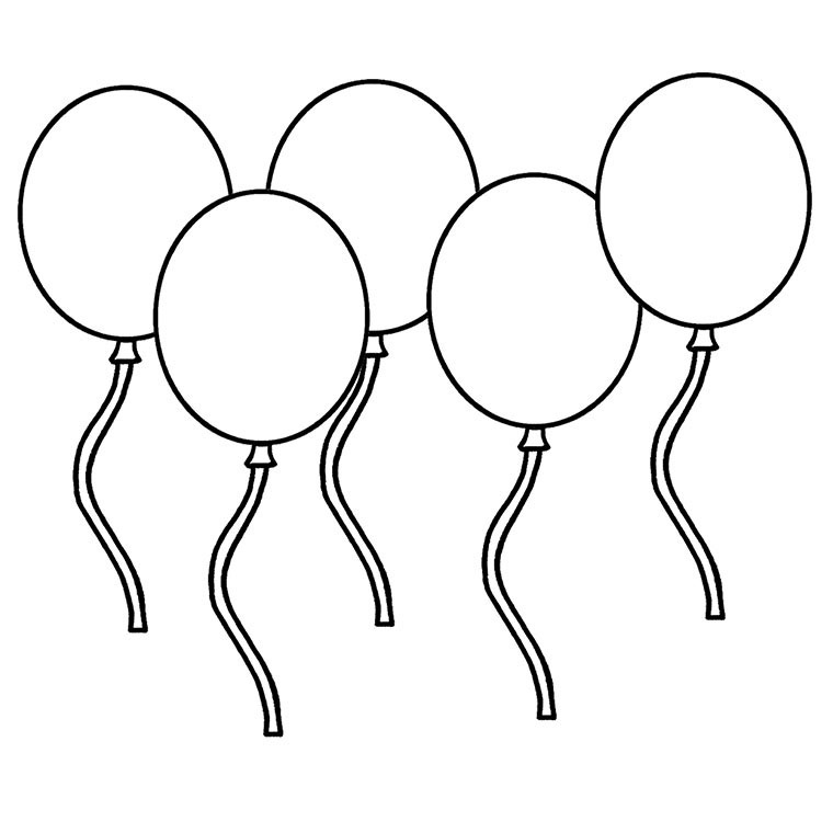 Ballon Coloriage Inspiration Ballon Objets – Coloriages à Imprimer