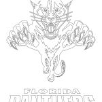 Black Panther Coloriage Inspiration Coloriage Logo Des Panthers De La Floride
