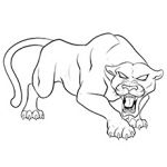 Black Panther Coloriage Nice Panther Coloring Pages Bestofcoloring