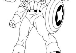 Captain America Coloriage Meilleur De Coloriage Captain America Gratuit à Imprimer