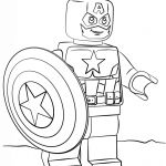 Captain America Coloriage Nice Coloriage Captain America Lego