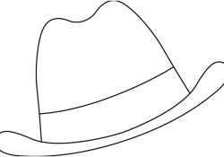 Chapeau Coloriage Génial Un Chapeau Homme Dory Coloriages