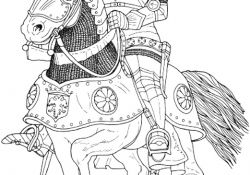 Chevalier Coloriage Meilleur De Dessin De Chevalier