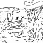 Coloriage À Imprimer Cars 3 Luxe Tow Mater From Cars 3 Coloring Page