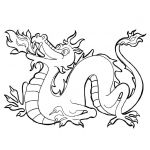 Coloriage À Imprimer Dragon Frais Coloriage Dragon Chinois A Imprimer Gratuit