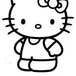 Coloriage A Imprimer Hello Kitty Luxe Coloriage Hello Kitty Facile Dessin Gratuit à Imprimer