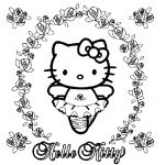 Coloriage A Imprimer Hello Kitty Nice Hello Kitty 15 Coloriages Hello Kitty Coloriages Pour