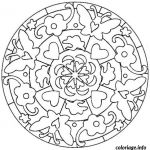 Coloriage À Imprimer Mandala Coeur Inspiration Coloriage Mandala De Coeur Dessin
