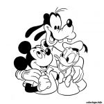 Coloriage A Imprimer Mickey Frais Coloriage Mickey Et Ses Amis Dessin