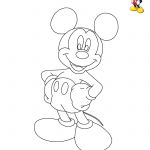 Coloriage À Imprimer Mickey Meilleur De Ides De Coloriage Imprimer Gratuit Mickey Galerie Dimages