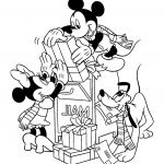 Coloriage A Imprimer Mickey Nouveau Dessus Coloriage De Mickey Noel A Imprimer