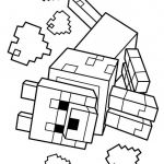 Coloriage À Imprimer Minecraft Luxe Coloriage Minecraft Le Loup 1 Dessin à Imprimer