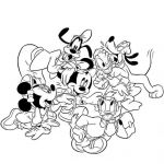 Coloriage À Imprimer Minnie Nice Coloriage Pour Enfants Mickey Et Ses Amis Coloring Pages