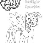 Coloriage À Imprimer My Little Pony Génial Coloriage Twilight Sparkle My Little Pony Jecolorie