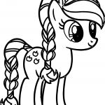 Coloriage À Imprimer My Little Pony Nice Pony Cartoon My Little Pony Coloring Pages