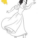 Coloriage À Imprimer Princesse Disney Nouveau Coloriages Disney Princesses Blanche Neige Avec Un