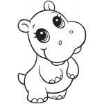 Coloriage Addition Cp Luxe Cute Free Printable Hippo Coloring Pages For Kids Neo Colo