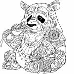 Coloriage Anti Stress Animaux Tortue Nice Coloriage Panda Anti Stress à Imprimer Sur Coloriages Fo
