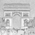 Coloriage Arc De Triomphe Nice Coloriage Img Arc De Triomphe 2064 Jpg à Imprimer Pour Les