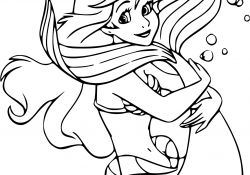 Coloriage Arielle Luxe Coloriage Ariel Disney à Imprimer Sur Coloriages Fo