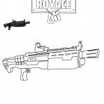 Coloriage Arme Fortnite Luxe Coloriage Heavy Shotgun Fortnite Jecolorie