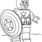 Coloriage Avengers Lego Inspiration Nouveau Coloriage Captain America Lego