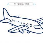 Coloriage Avion À Imprimer Génial Coloriage Avion Momes