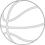 Coloriage Basket Inspiration Coloriage Ballon De Basket Ball