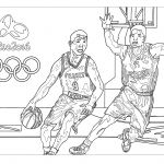 Coloriage Basket Nice Jeux Olympiques Rio 2016 Basket Coloriage Sur Les Jeux