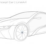 Coloriage Bmw Nouveau How To Draw Bmw I8 Drawing Sketch Coloring Page