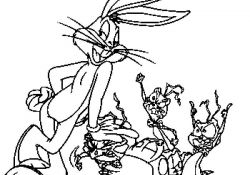 Coloriage Bugs Bunny Nouveau Coloriage De Bugs Bunny Dessin Coloriage Bugs Bunny à