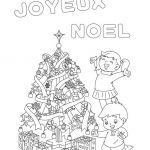 Coloriage Carte De Noel Inspiration Coloriages Joyeux Noel Avec Sapin à Colorier Fr