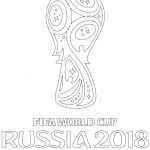 Coloriage Coupe Du Monde Génial Logo Officiel Fifa Coupe Du Monde 201 En Russiea Imprimer