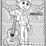 Coloriage De Coco Génial Coco Miguel Return To Childhood Adult Coloring Pages