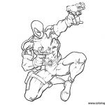 Coloriage De Deadpool Luxe Coloriage Deadpool Marvel 16 Jecolorie