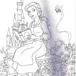 Coloriage De Disney Meilleur De Disney Princesses Belle Coloring Pages Disney Coloring