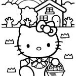 Coloriage De Hello Kitty Luxe Coloriage Hello Kitty 2 Momes