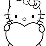 Coloriage De Hello Kitty Luxe Hello Kitty 287 Dessins Animés – Coloriages à Imprimer